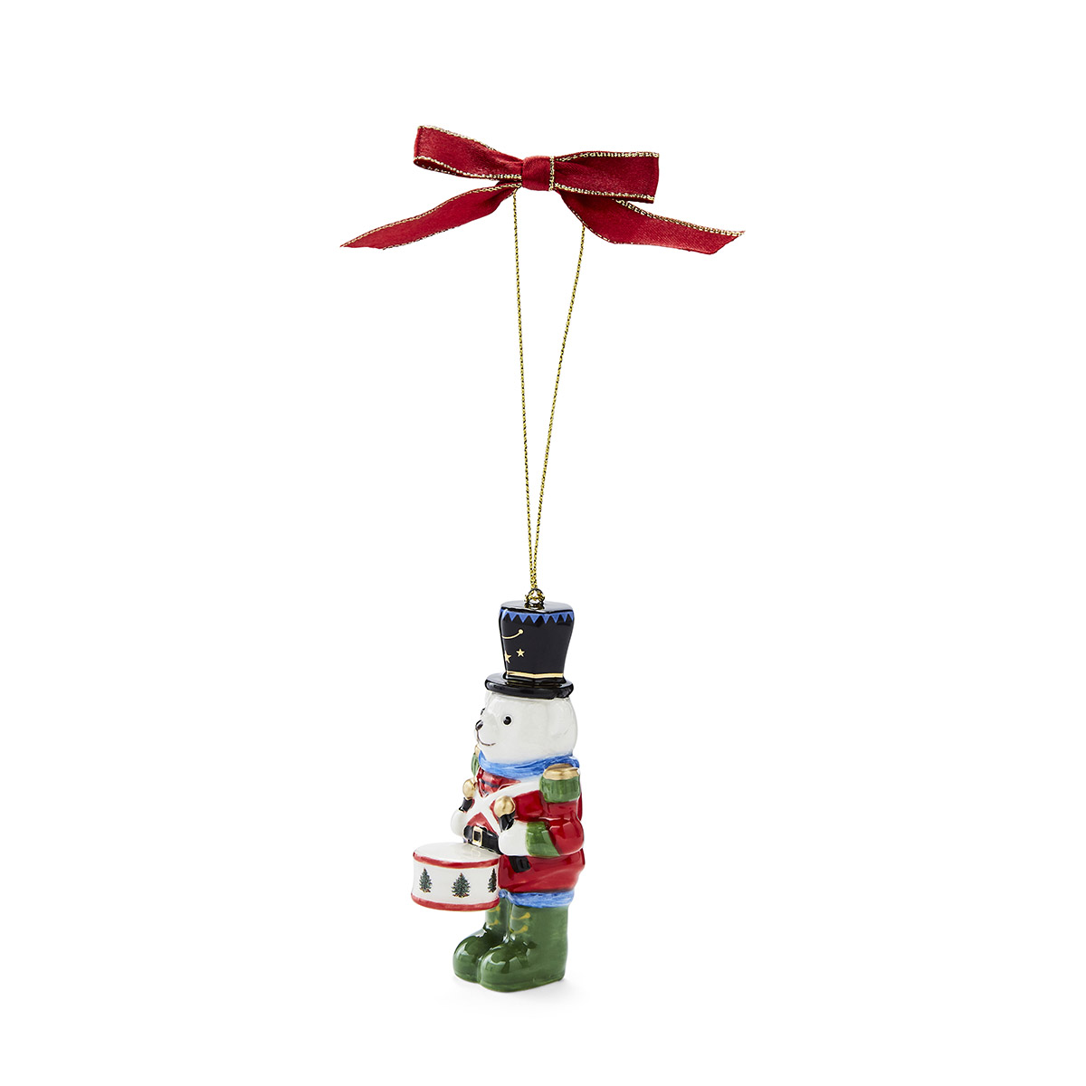 Christmas Tree Snowman carrying Tree Ornament image number null