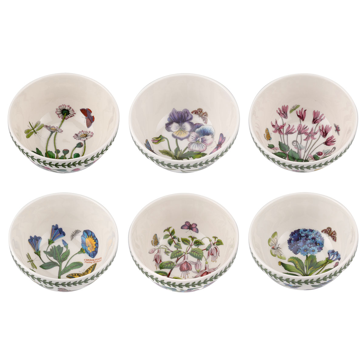 Botanic Garden 5.5 Inch Stacking Bowl Set of 6 | Portmeirion