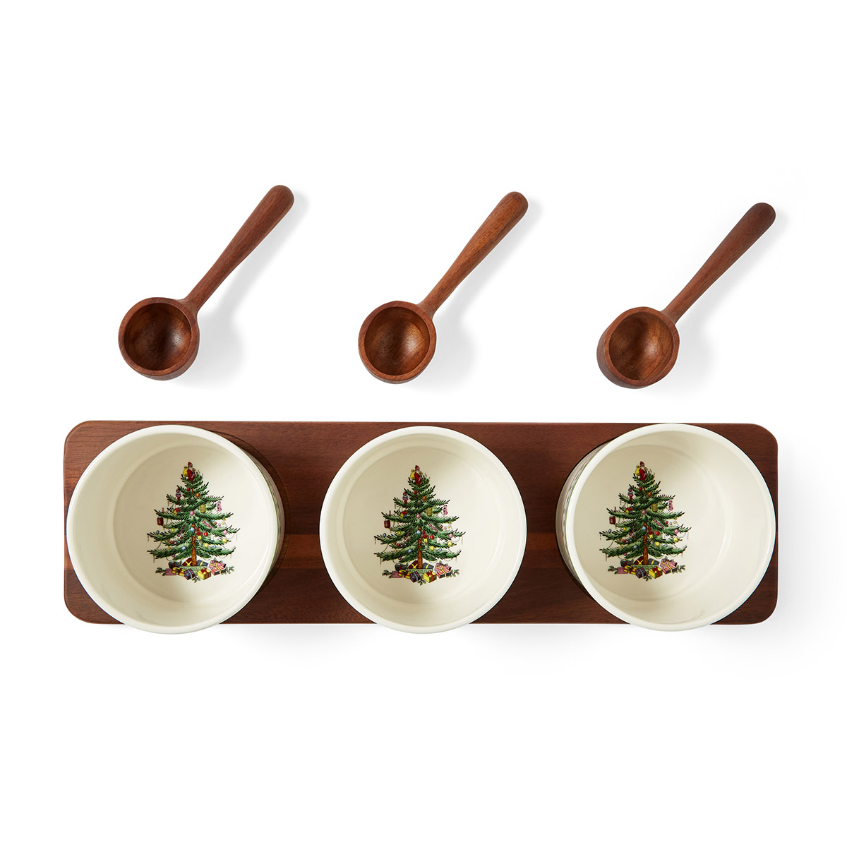 Christmas Tree Polka Dot  Condiment Set image number null