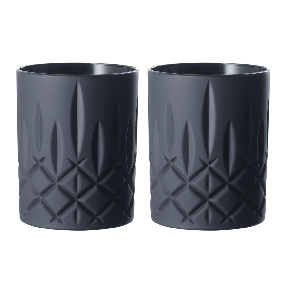 Nachtman-Noblesse Whiskey Tumbler Black S/2 image number null