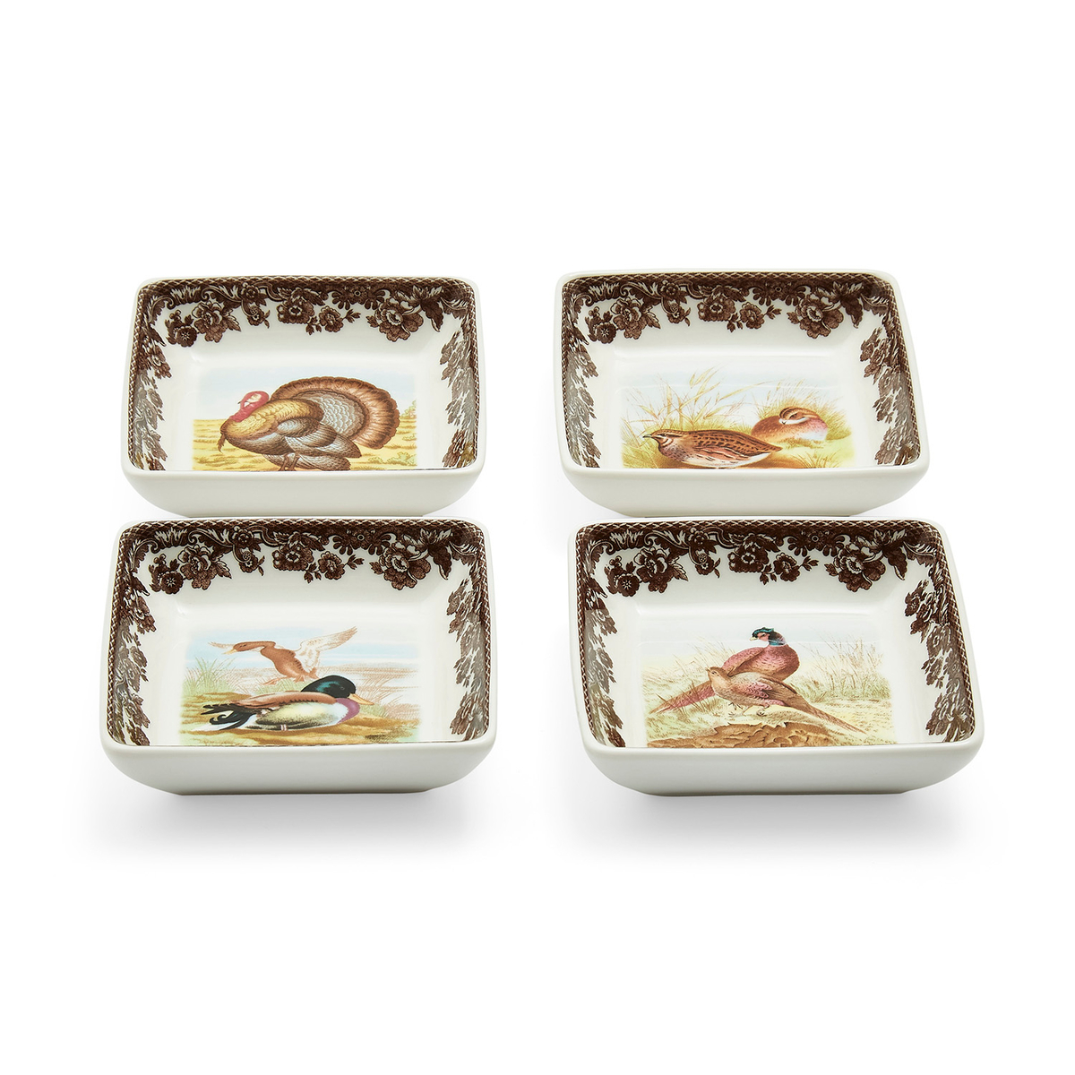 Woodland Set of 4 Square Dishes image number null