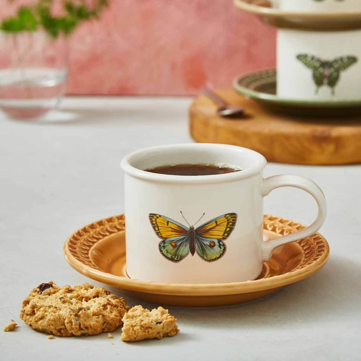 Aspen Cappuccino Cup with Saucer + Reviews