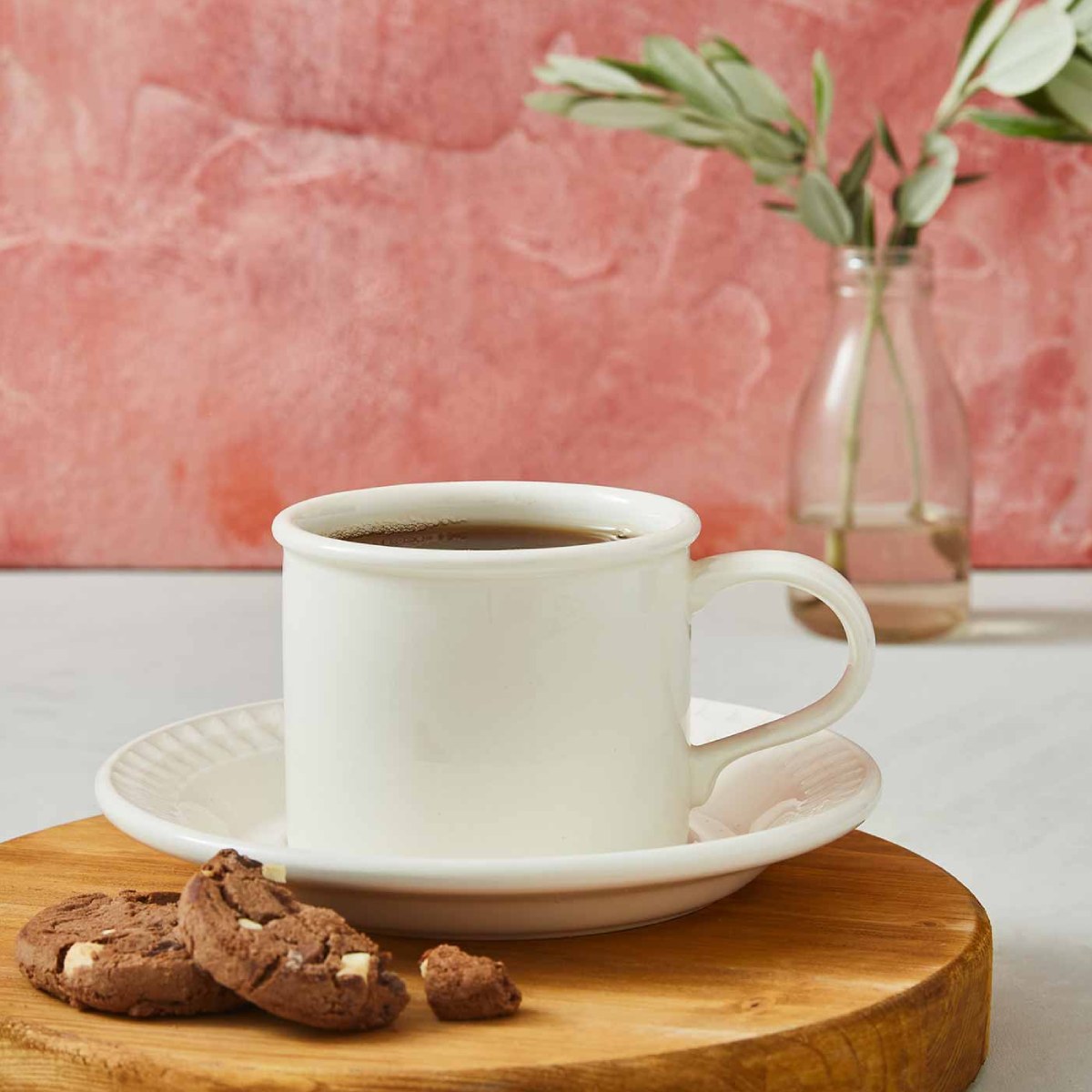 Aspen Cappuccino Cup with Saucer + Reviews