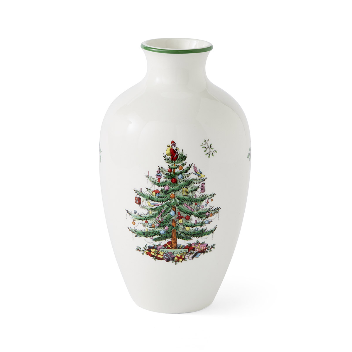 Christmas Tree 10" Posy Vase image number null