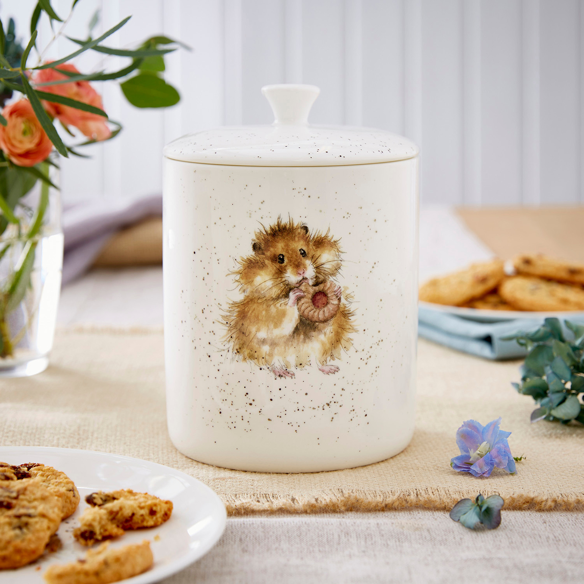 Wrendale Designs Biscuit Barrel (Hamster) image number null