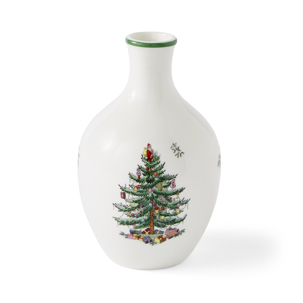 Christmas Tree 6" Posy Vase image number null