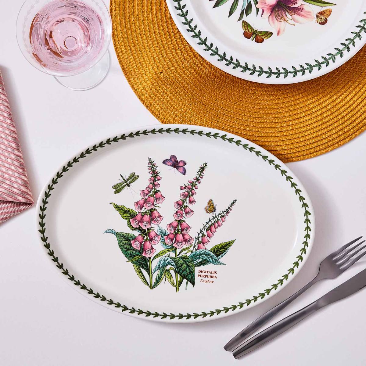 Portmeirion Botanic Garden Set of 2 Oval Dishes