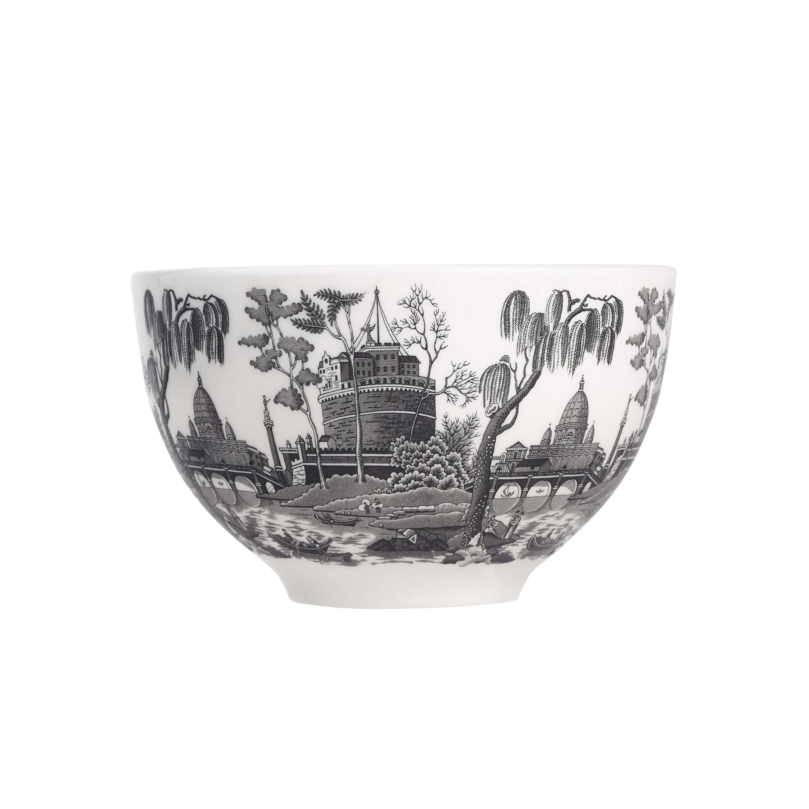 Black & White Chinoiserie Pet Bowls