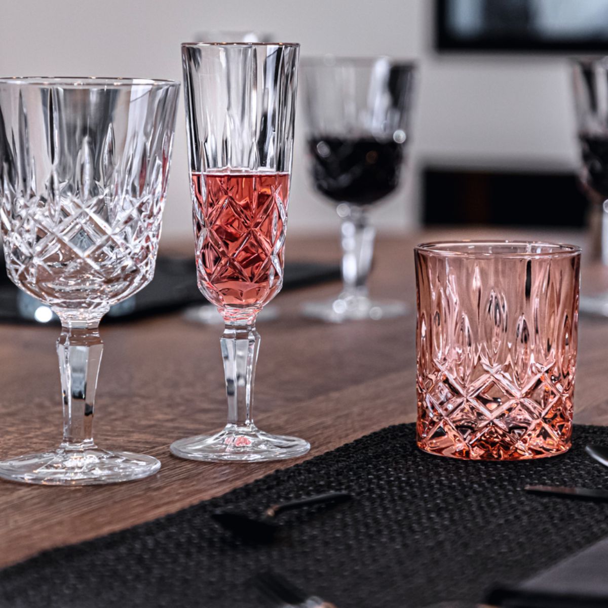 Noblesse Rosé Whiskey Tumbler Set of 2