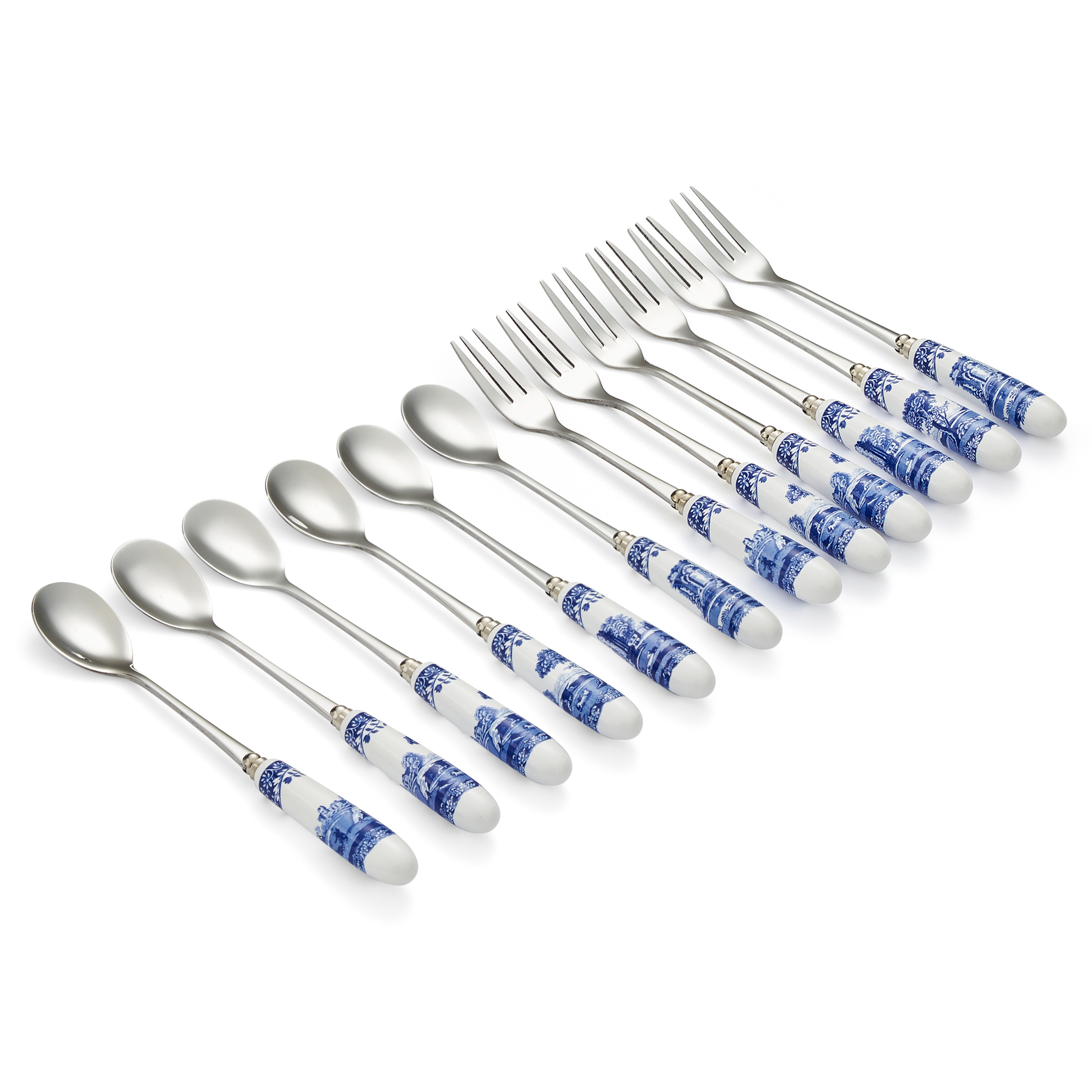 Blue Italian 12 Piece Cutlery Set | Spode