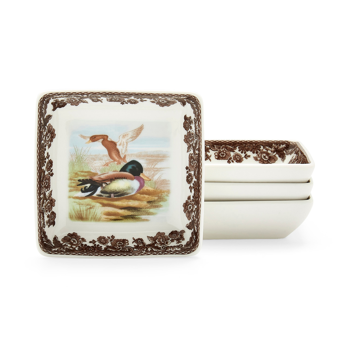 Woodland Set of 4 Square Dishes image number null