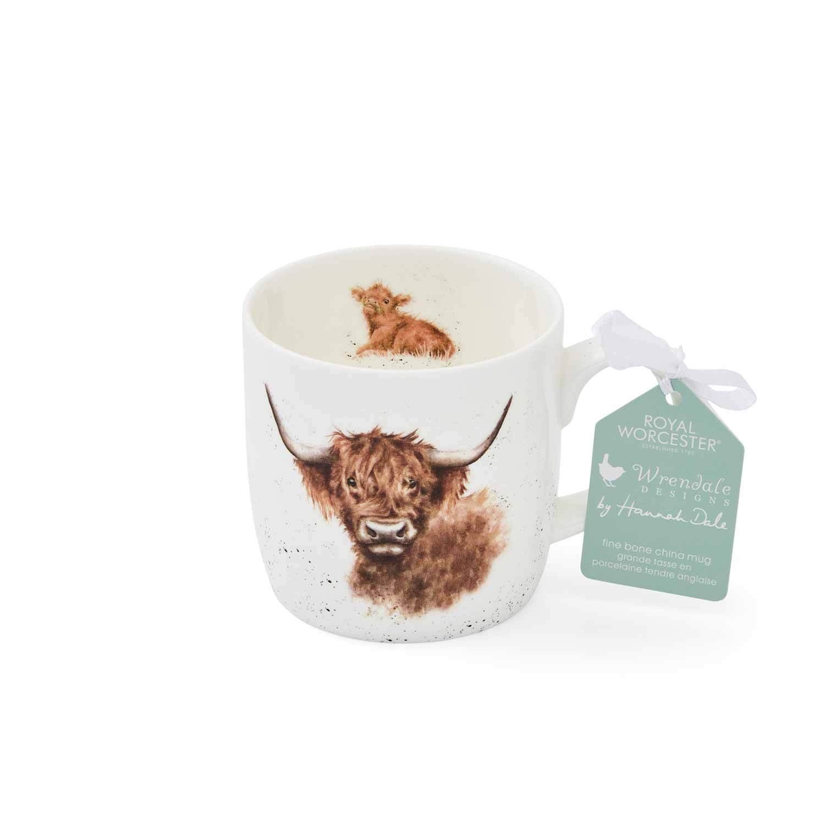 Wrendale Designs Highland Cow Mug image number null